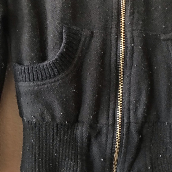 Black bomber jacket. - Picture 2 of 7